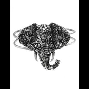 Gold Elephant Bracelet